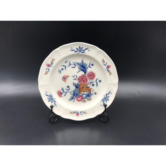 Wedgwood Williamsburg Potpourri Bread Salad Dessert Plate England NK510 - Picture 1 of 6